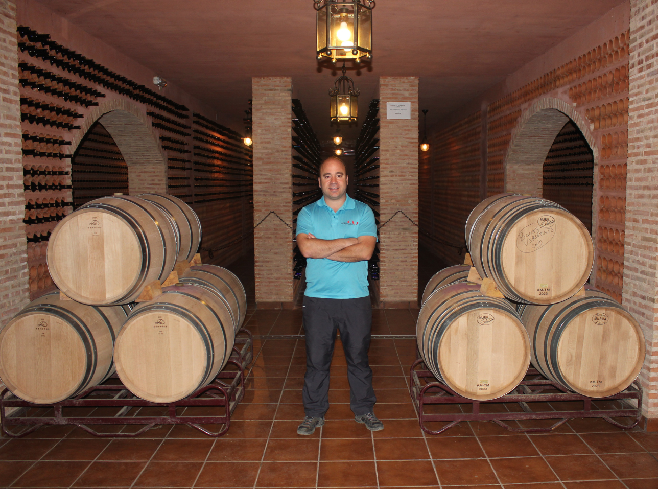 Raúl Coronado, bodeguero y enólogo de Coronado Vinos