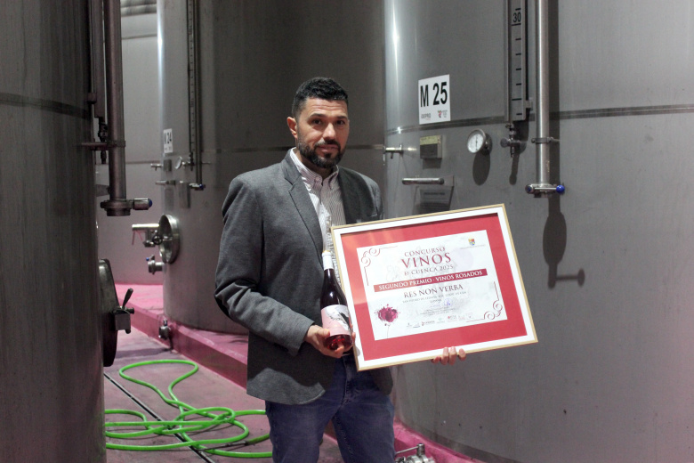 David González, gerente de la cooperativa San Isidro de Ledaña