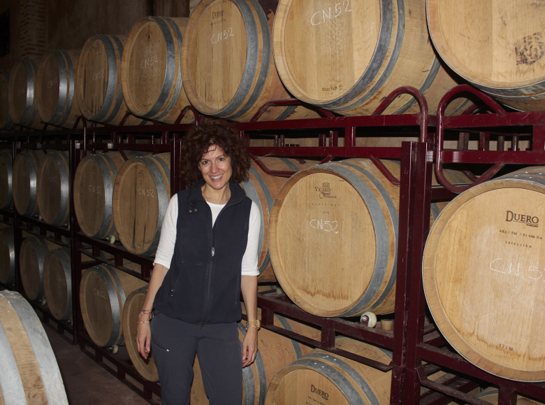 Raquel Labajos López, enóloga de la sociedad cooperativa La Magdalena