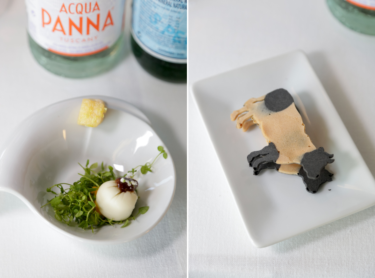 Edad del queso Mahón, el primer aperitivo del menú