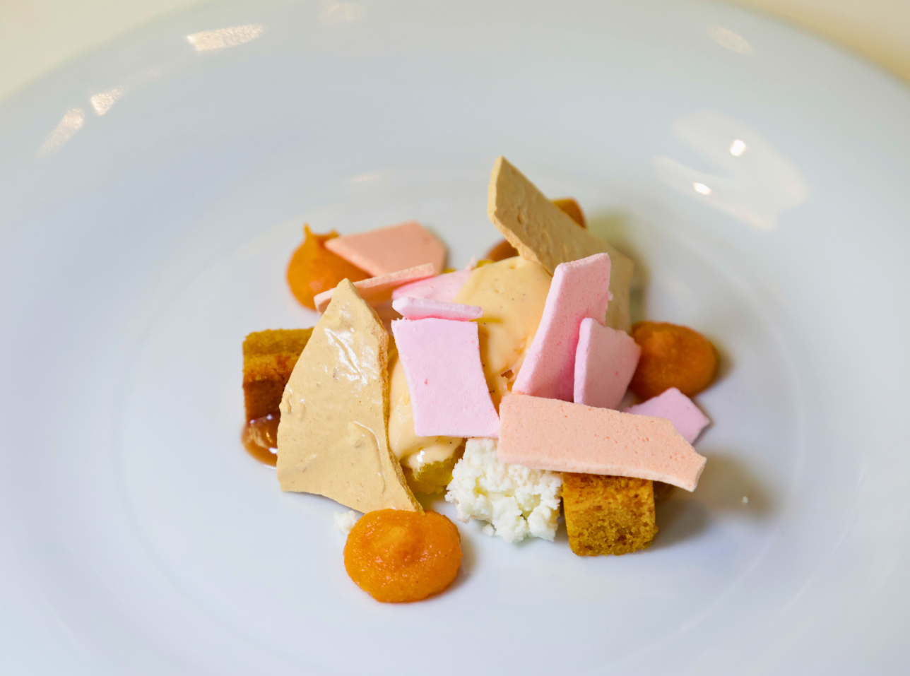 Dulce de boniato con vainilla a la brasa