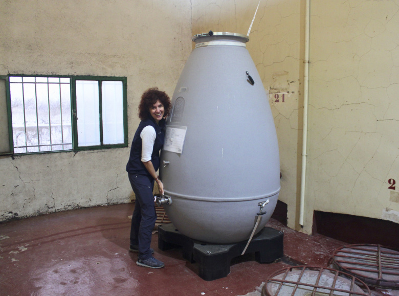 Raquel Labajos López, enóloga de la sociedad cooperativa La Magdalena