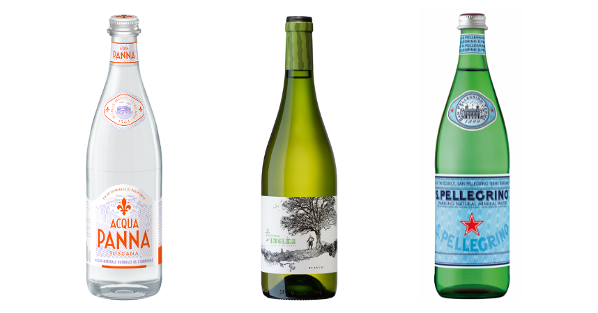 Acqua Panna, La Encina del Ingles y S.Pellegrino